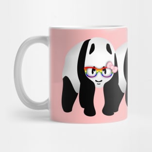 Lesbian Gay Pride Panda Bears Mug